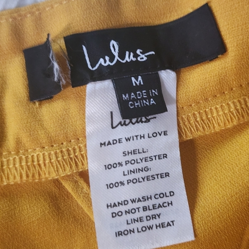 Lulu's wide leg pants nwot size M - Picture 6 of 8